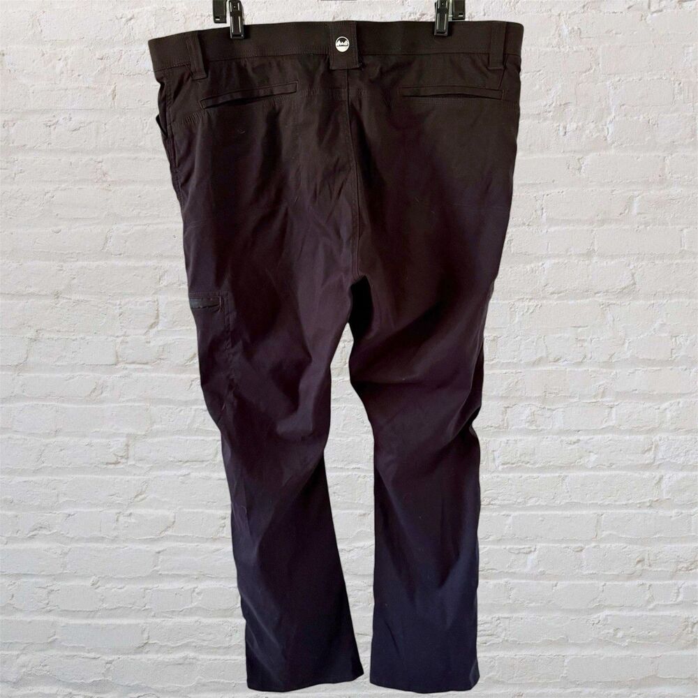 Wrangler Outdoor Flex Waistband Cargo Pants Black 10NW788NB 42x30 Hiking Stretch